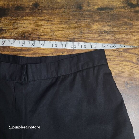 Vtg Lauren Ralph Lauren Chino Pants 10 Crop High Rise Pockets Stretch Preppy - Picture 5 of 11